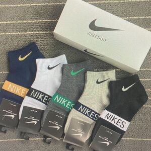 Nike Assorted Color Athletic Socks Set
